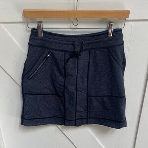 Title Nine Dark Gray Casual Skort with Zipper Pocket size xs